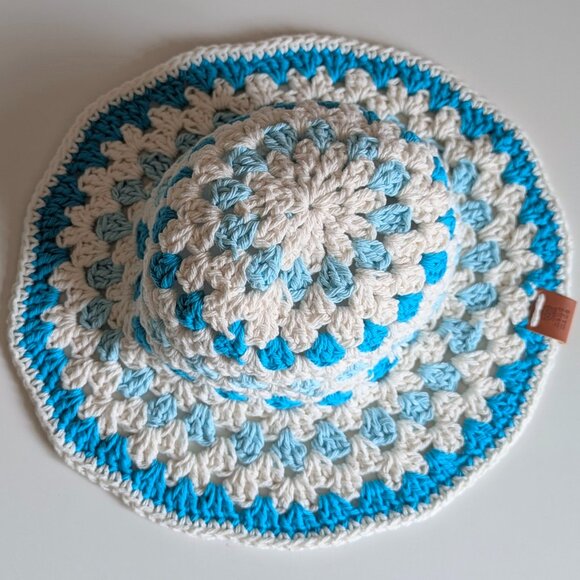 Handmade Crochet Bucket Hat - Picture 8 of 9